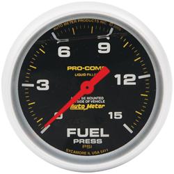 www.oliver-racing-us-parts.de - FUEL PRESSURE GAUGE  AUTO