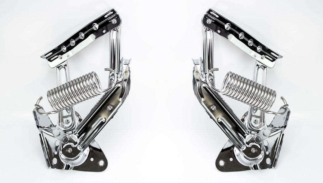 www.oliver-racing-us-parts.de - CHROME HOOD HINGES W/ STA